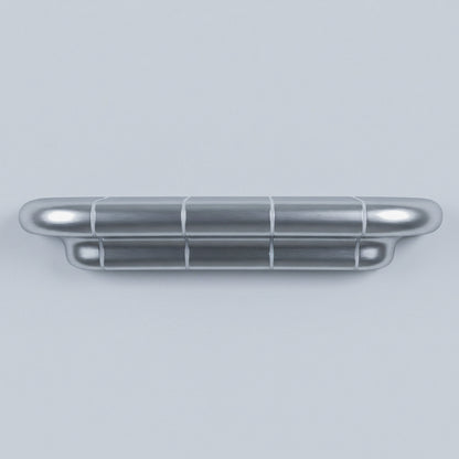 Orbi shelf size L in Steelcito finish, front view