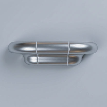 Orbi shelf size S in Steelcito finish, front view