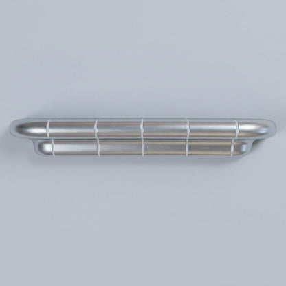 Orbi shelf size XL in Steelcito finish, front view